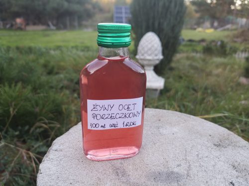 Ocet z czerwonej porzeczki