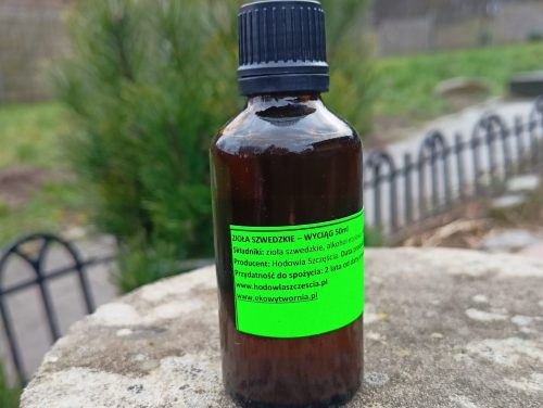 Wyciąg zioła szwedzkie wg. M. Treben 50ml