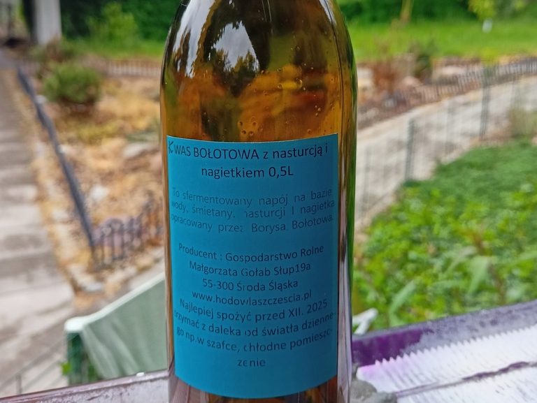 Kwas Bołotowa z nasturcją i nagietkiem - Ferment Johri