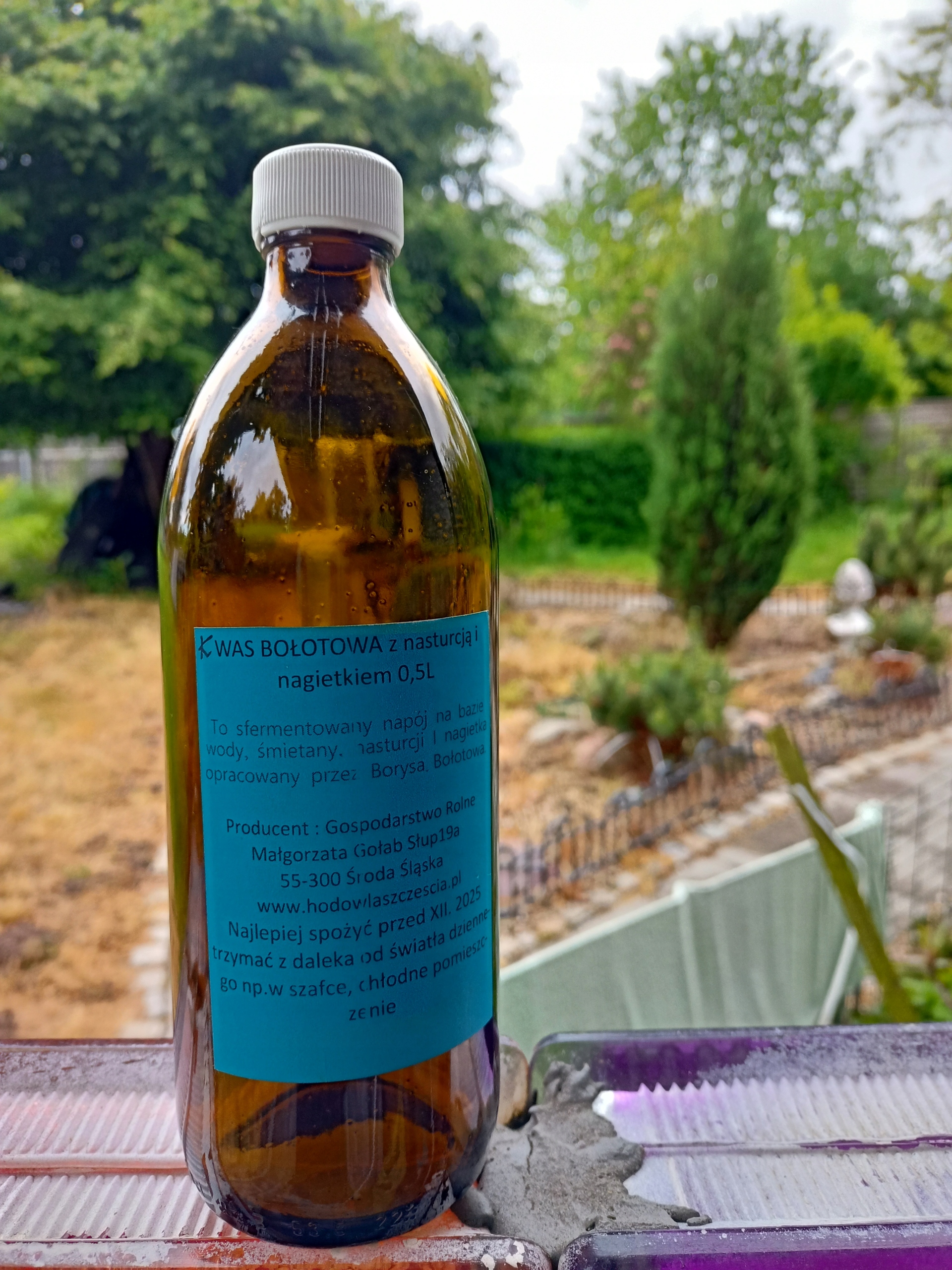 Kwas Bołotowa z nasturcją i nagietkiem - Ferment Johri - obrazek 2